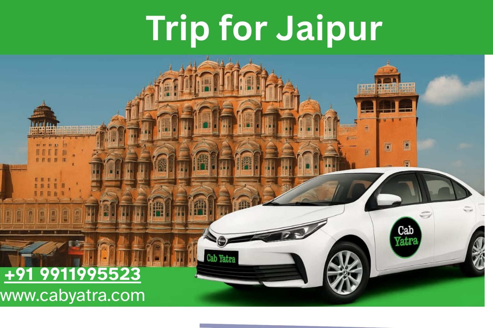 Book Khatima to Jaipur Cab at ₹4599 – Reliable & AC Taxi Service by CAB ...